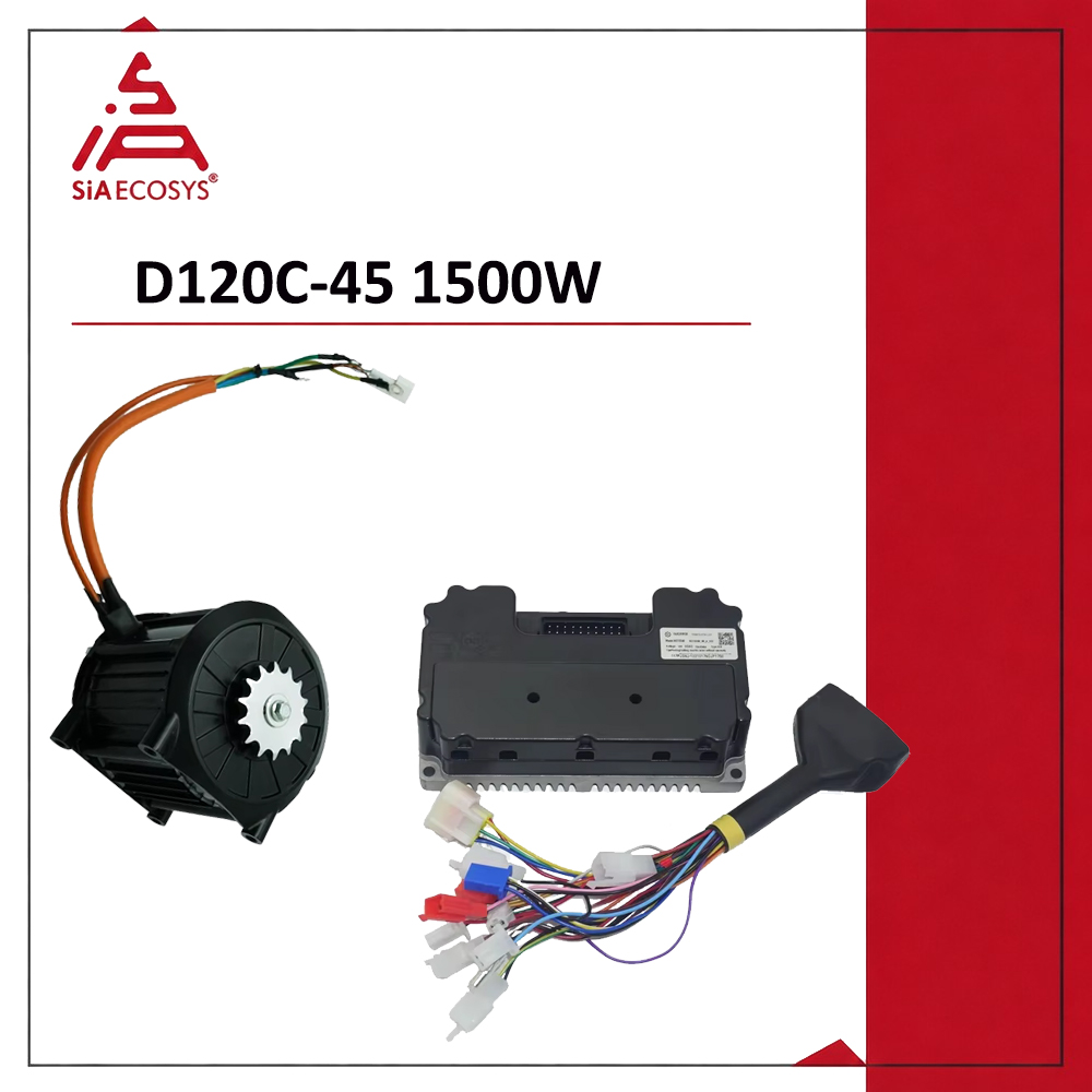 Electric Motorcycle Conversion Kit 72V - Motor de transmisión central PMSM con