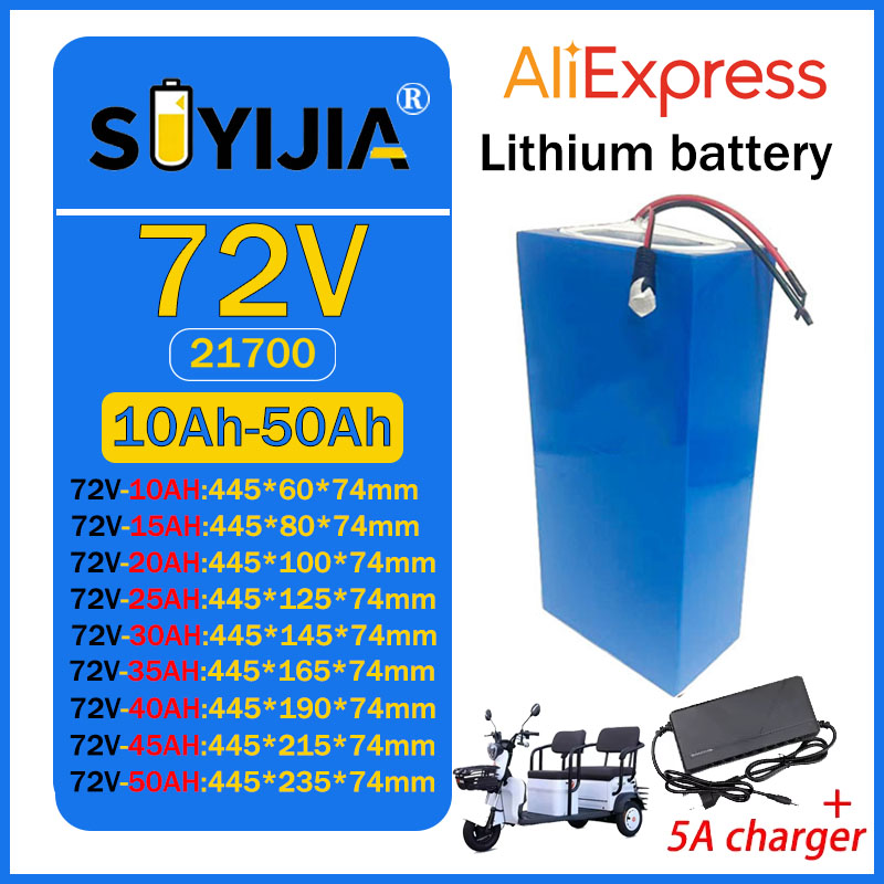 60V 30Ah Electric Scooter Battery - Paquete de baterías de litio 21700