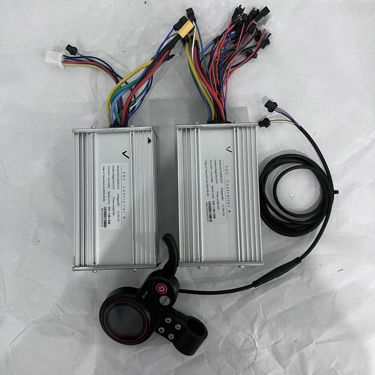60V 5600W Dual Motor Electric Scooter - Kit de controlador de motor dual