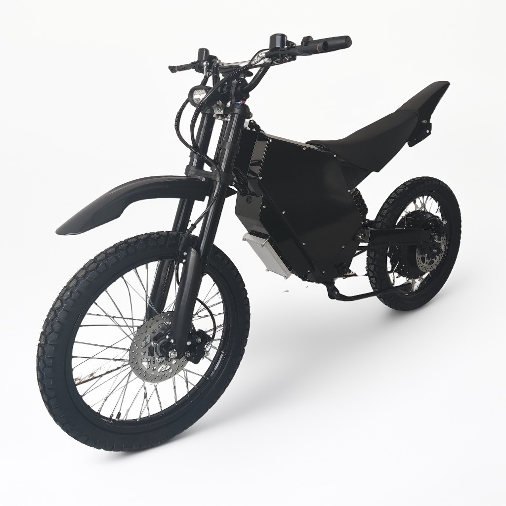 Rápido 120 KMH motocicleta elé - 72V 12000W Electric Dirt Bike reseña y precio