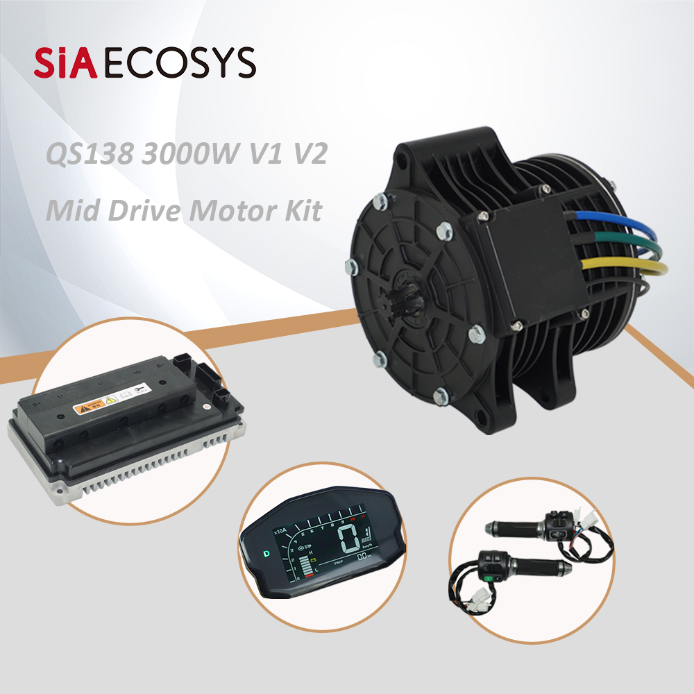 Kit de Motor de Transmisión de - Mid Drive Motor Kit 72V 3000W reseña y precio