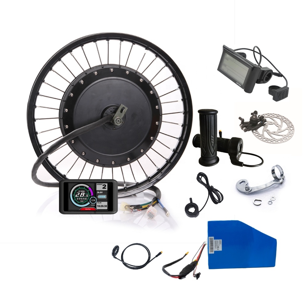 Kit de conversión de bicicleta - 72V 5000W Electric Motorcycle reseña y precio