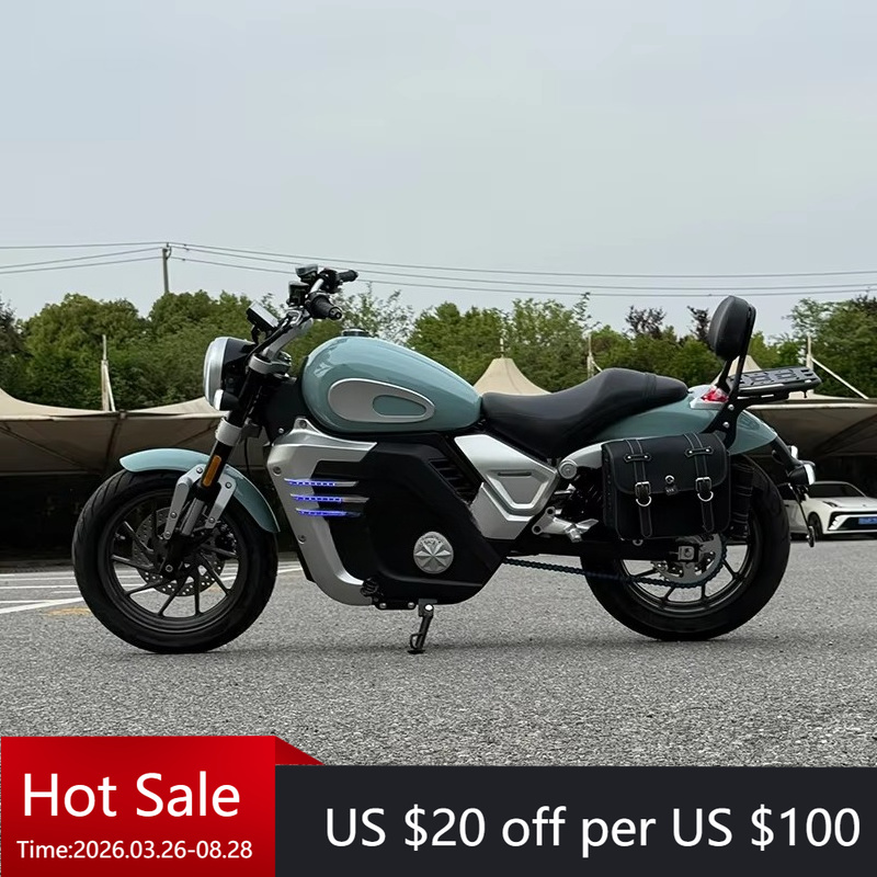Motocicleta eléctrica Retro Pr - 72V 5000W Electric Motorcycle reseña y precio