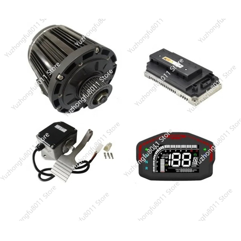 Kits de tren de potencia de Mo - Mid Drive Motor Kit 72V 3000W reseña y precio