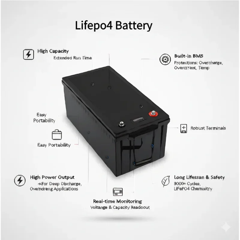 Batería LiFePO4 de 48 V, 50/10 - 72V 60Ah Lifepo4 Battery Pack reseña y precio