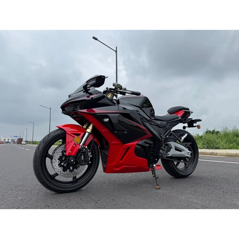 Motocicleta eléctrica de carre - 72V 5000W Electric Motorcycle reseña y precio