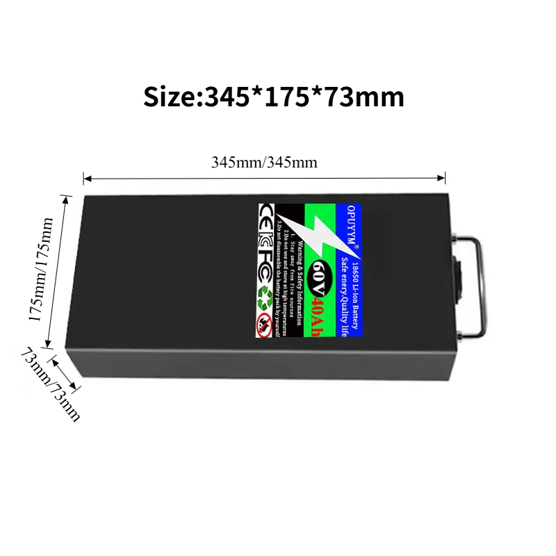 Nueva Batería de Iones de Liti - 60V 30Ah Electric Scooter Battery reseña y precio